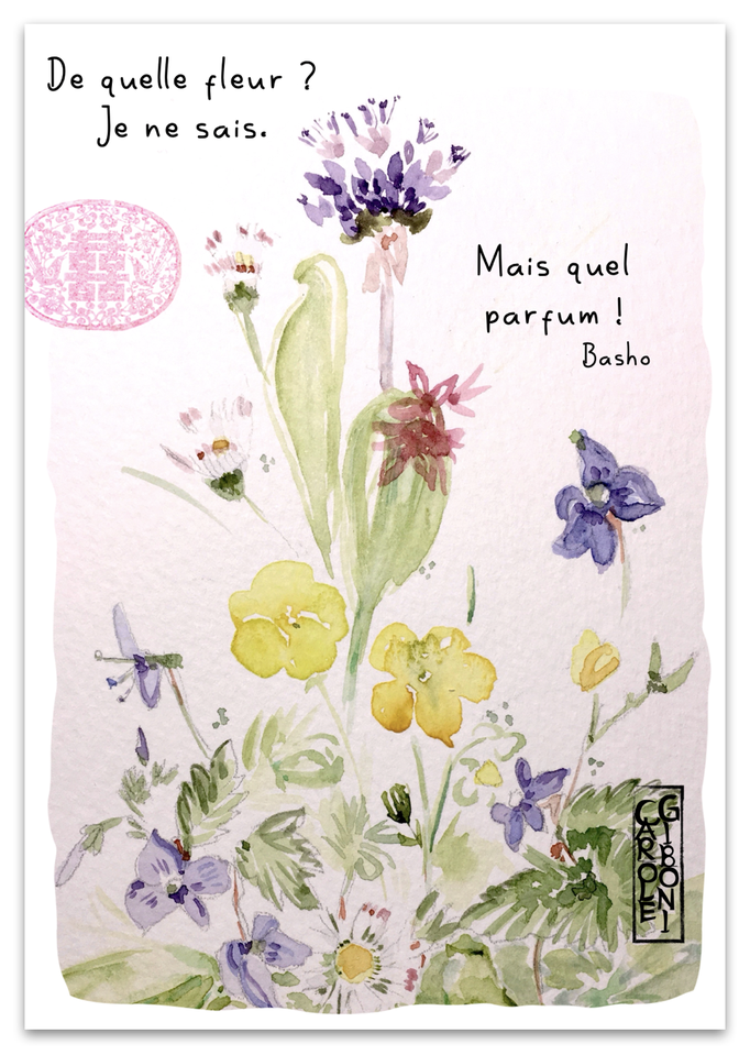 Fleurs de mon jardin PO33