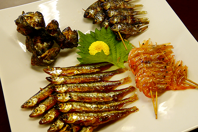 すずめ焼き 佃煮 元祖すずめ焼とうなぎ料理 麻生屋