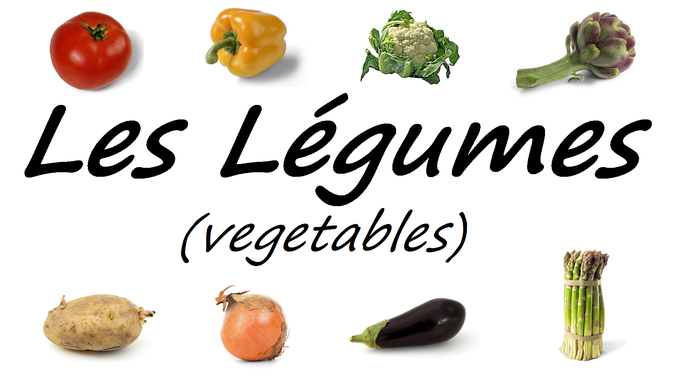 French Vegetables Vocabulary Les Légumes