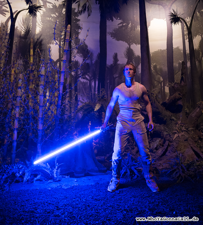 Luke Skywalker Dagobah Lightsaber Episode V Empire Strikes Back Star Wars Cosplay costume modellbaubert WhoYaGonnaCall