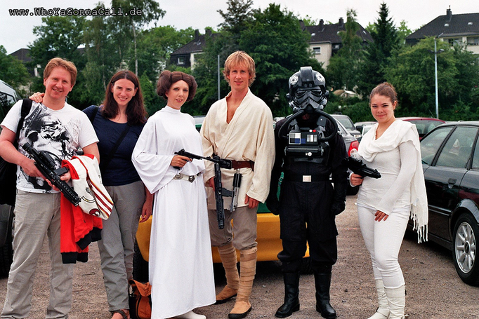 Luke Skywalker Cosplay modellbaubert ANH Star Wars Episode 4 IV costume WhoYaGonnaCall Leia Organa Prinzessin shinzo Tie Fighter A New Hope