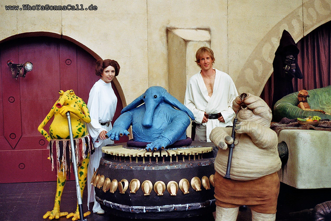 Leia Organa Luke Skywalker A New Hope Episode 4 IV Star Wars Cantina Max Rebo