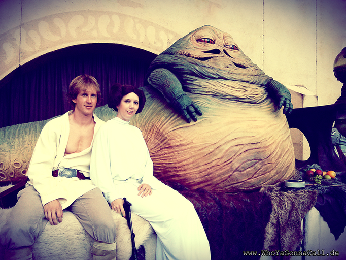 Luke Skywalker Cosplay modellbaubert ANH Star Wars Episode 4 IV costume WhoYaGonnaCall Leia Organa shinzo Jabba the Hutt A New Hope