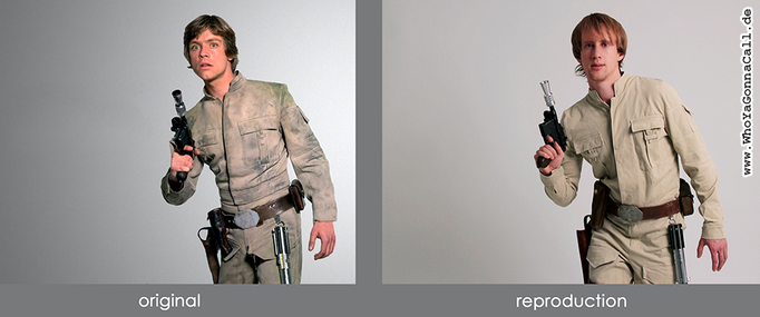 Luke Skywalker Bespin Episode V Empire Strikes Back Star Wars Cosplay costume modellbaubert WhoYaGonnaCall