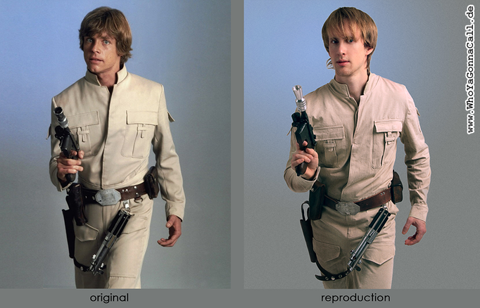 Luke Skywalker Bespin Episode V Empire Strikes Back Star Wars Cosplay costume modellbaubert WhoYaGonnaCall