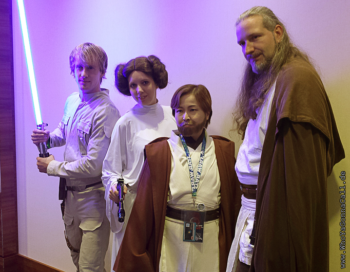 Leia Organa Luke Skywalker A New Hope Episode 4 IV Star Wars Obi-Wan Kenobi Qui-Gon Jinn