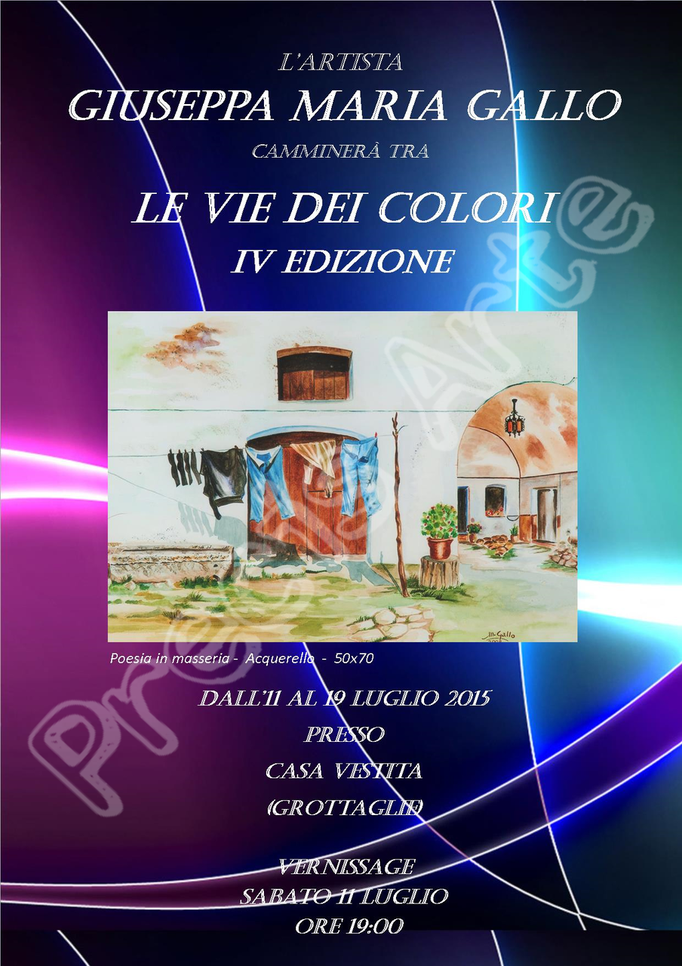 Giuseppa Maria Gallo - Le Vie dei Colori