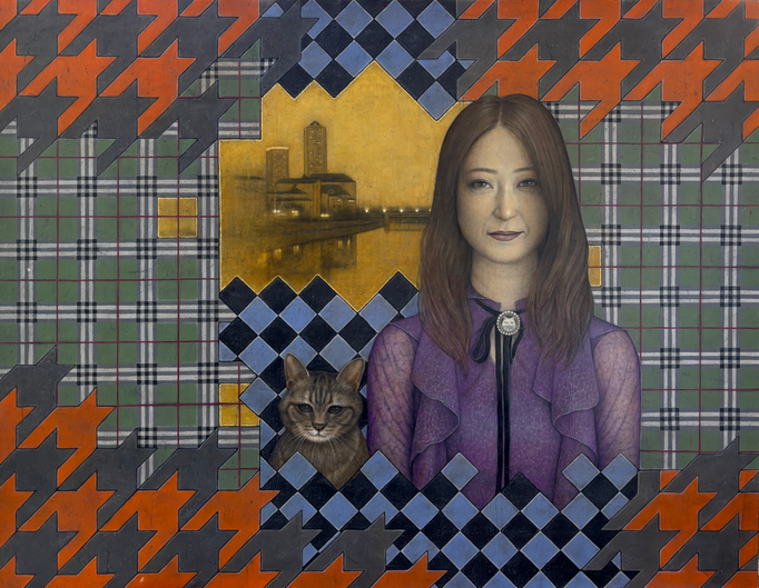 Cherie  /  2025  /  893x1178mm  /  Oil on canvas　