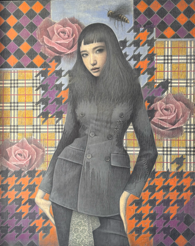 不機嫌な午後  /  2024  /  914x731mm  /  Oil on canvas　