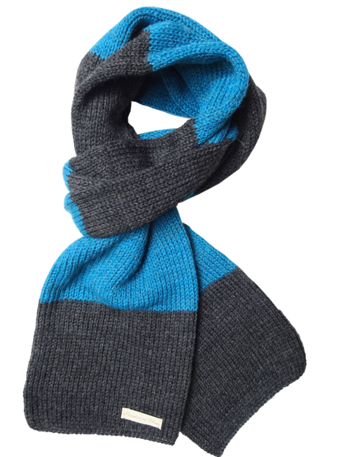 Dark gray / Turquoise