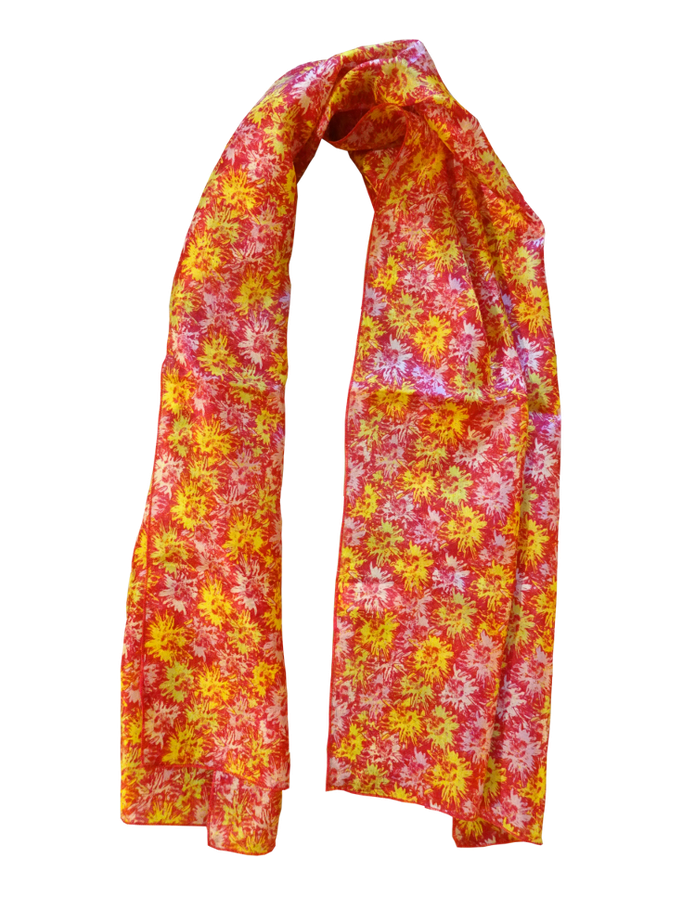 Petit flowered scarf 90 X 33