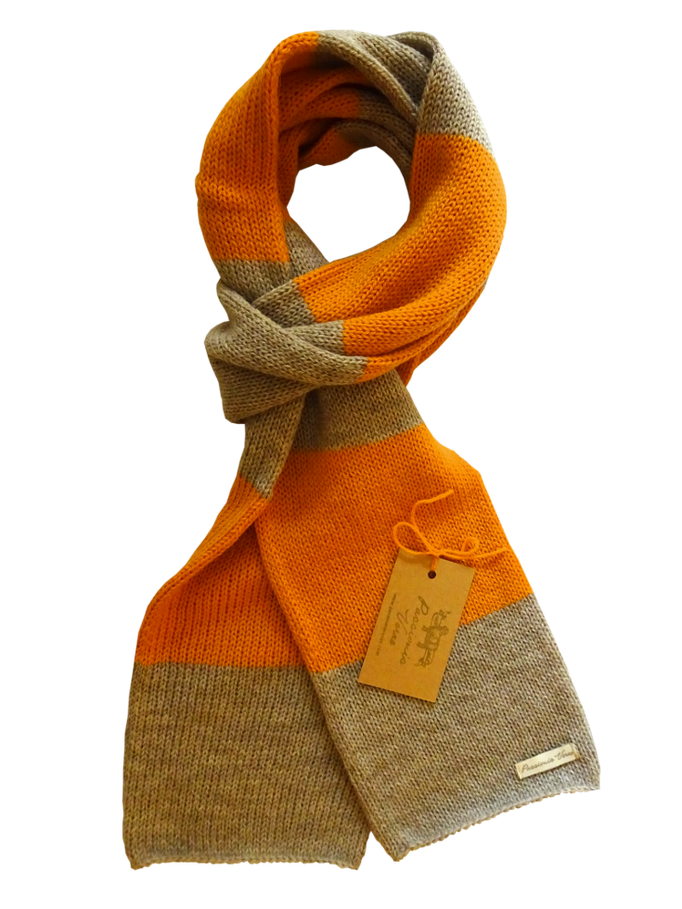 Beige / Orange