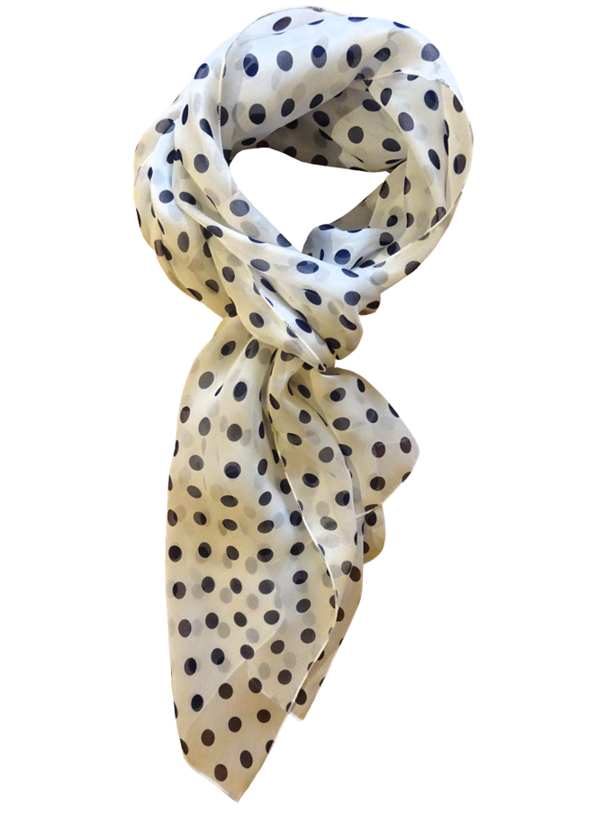 Dots in navy