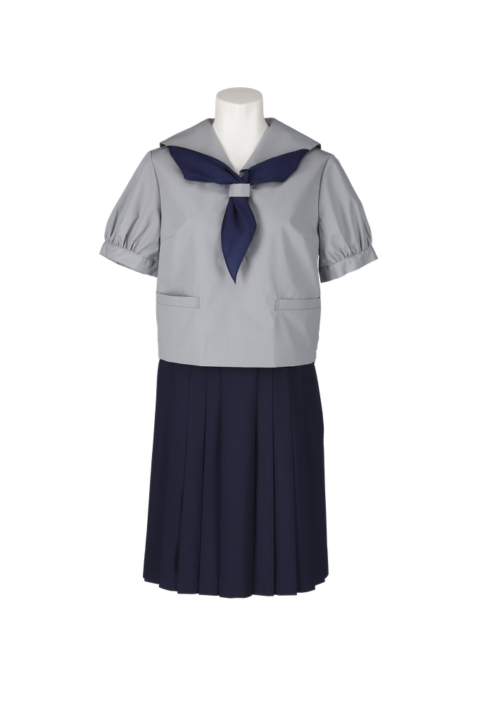 盛岡第四高校　夏セーラー（半袖）