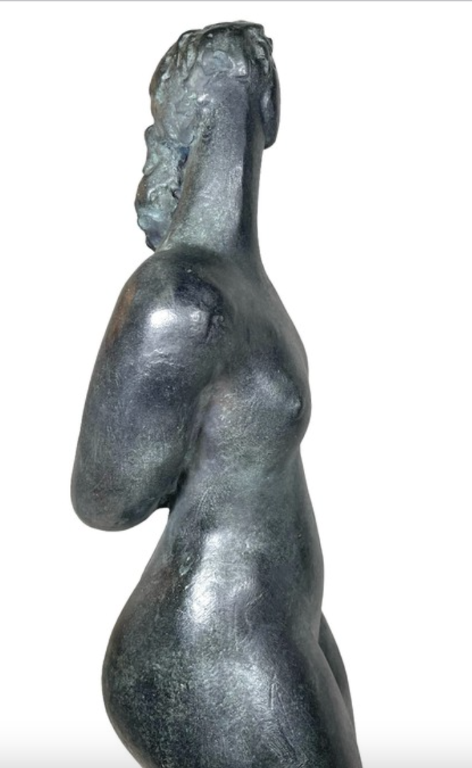 Michèle Raymond, bronze,  73 x 19 x 16 cm,Galerie Gabel, Biot, Côte d'Azur