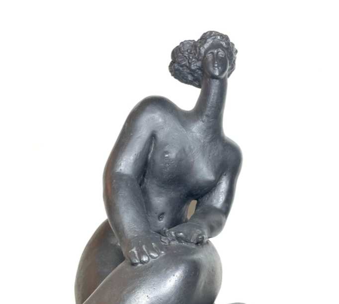 Michèle Raymond, bronze, 65 x 30 x 32 cm Galerie Gabel, Biot, Côte d'Azur