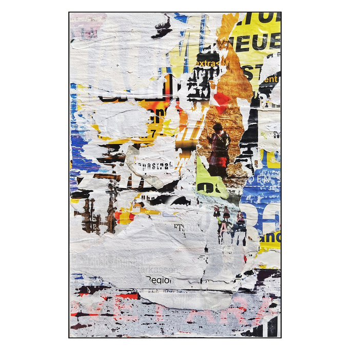 Pastra, décollage, 47,1 x 30,6 cm, 2026 (Villingen, DE)