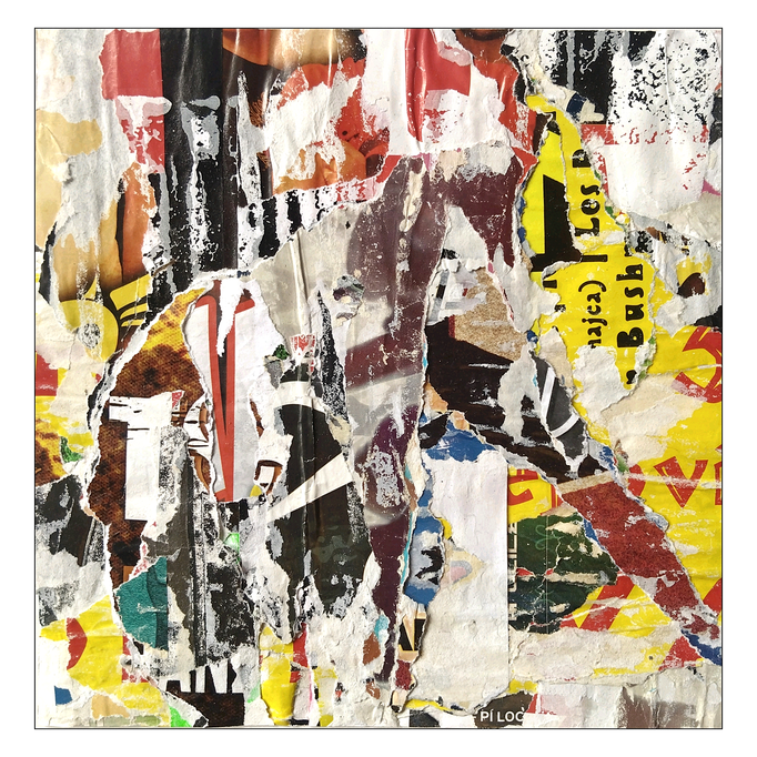 Piloc, décollage, 20,8 x 20,8 cm, 2026 (České Budějovice, CZ)
