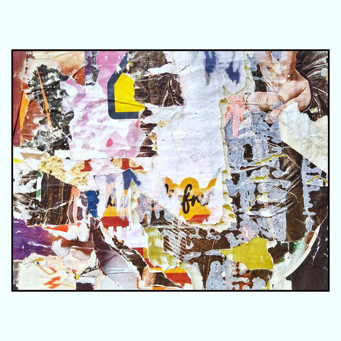 Rubbo, décollage, 20,5 x 26,9 cm, 2026 (Elvas, PT)