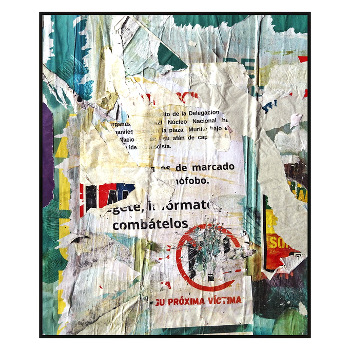 Ular, décollage, 58,6 x 43,7 cm, 2026 (Madrid, ES)