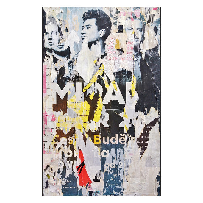 Libere, décollage, 58,2 x 35,8 cm, 2026 (České Budějovice, CZ)