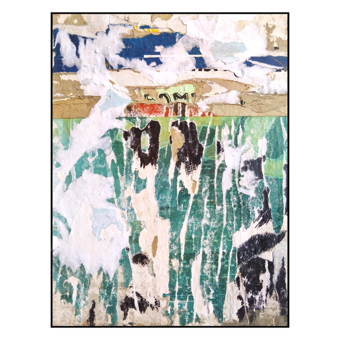 Somt, décollage, 24,8 x 18,7 cm, 2026 (Stuttgart, DE)