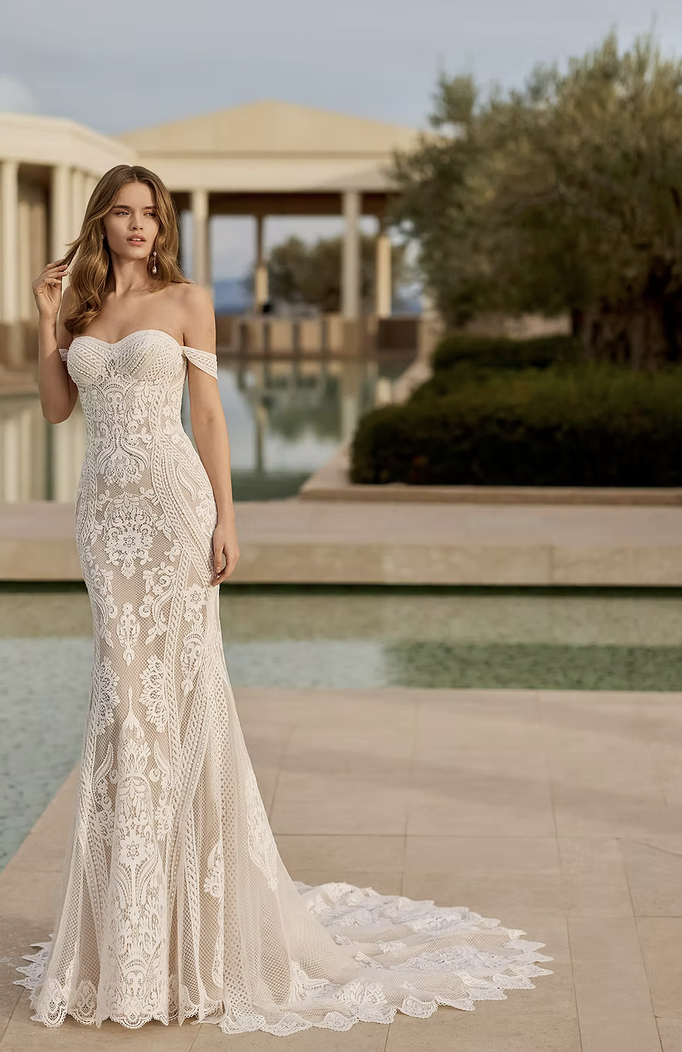 Günstiges Brautkleid Verlie von Rosa Clará