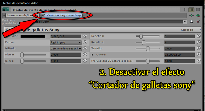 2. Quitar las lineas negras de la imagen o vídeo.