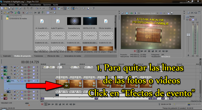 1. Quitar las lineas negras de la imagen o vídeo.