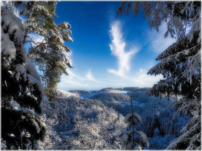 Wintereinbruch im Hochschwarzwald