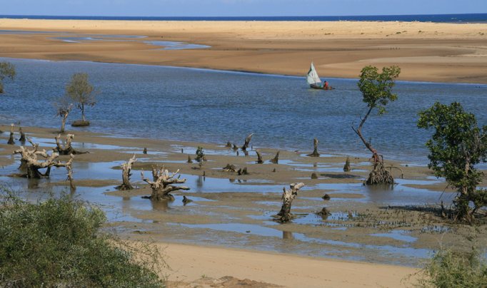 Le canal du Mozambique à TULEAR.