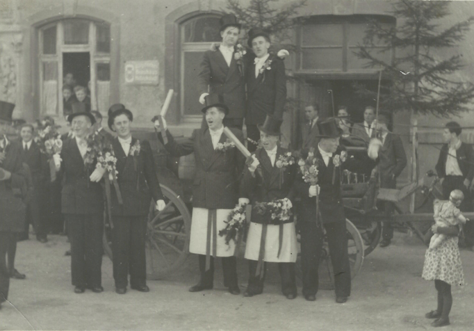 Kirmesgesellschaft 1952/ Archiv Th. Appelfelder