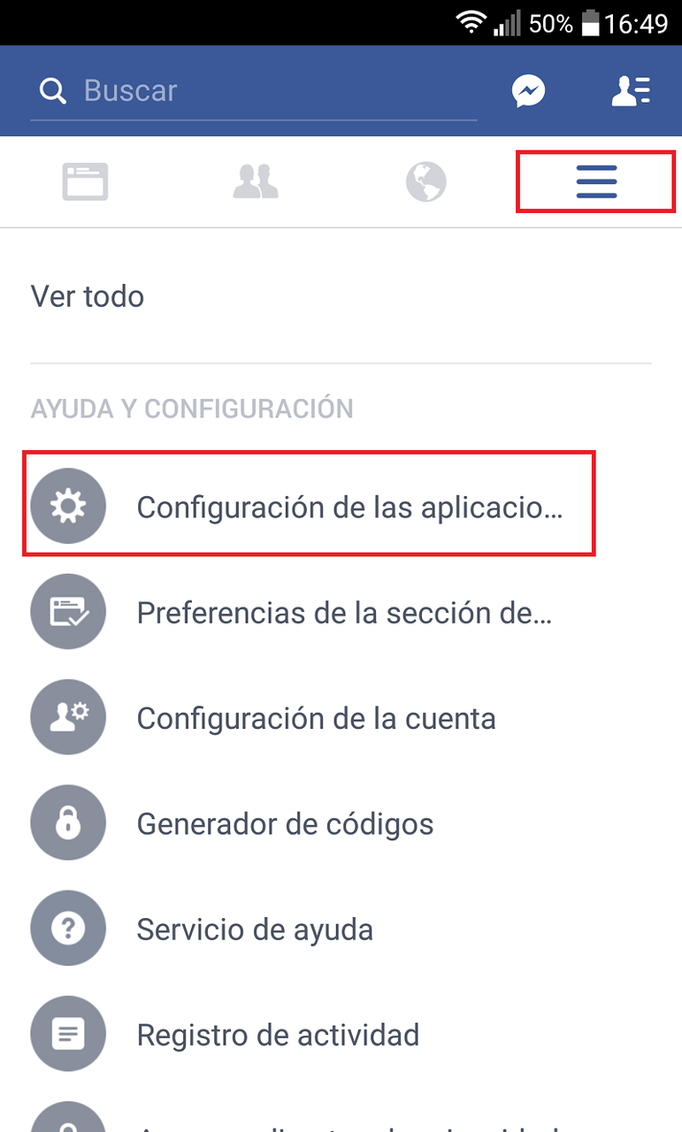 Desactivar videos automaticos en Facebook