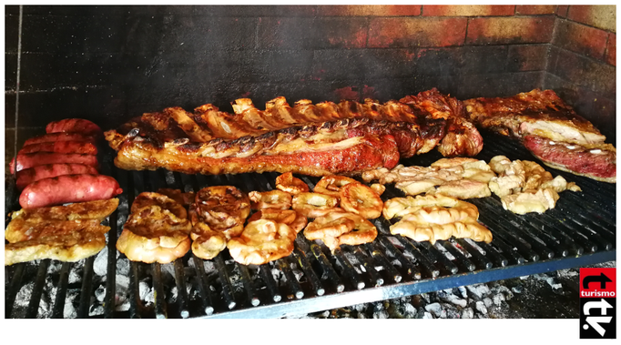 Asado a la parrilla en Turismo Tv Televisión Turística