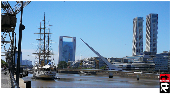 Puente de la Mujer, Puerto Madero, Buenos Aires en Turismo Tv Televisión Turística