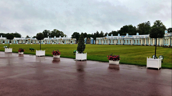 «Pushkin» '18 | Katharinenpalast: Sicht auf die «Bediensteten-Gemächer».