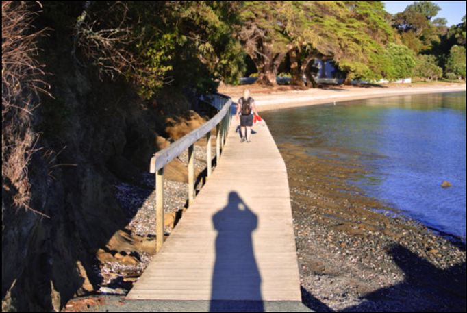 2014 | NZ Nordinsel | «Scotts Landing», Warkworth, Mahurangi: Richtung «Casnell Island».