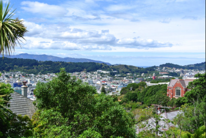 2014 | NZ Nordinsel | «Wellington», Wellington Region: Blick vom «Mt Victoria».