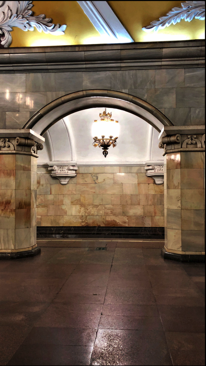 2018 | Moskau, Metro: Spontanaufnahme.
