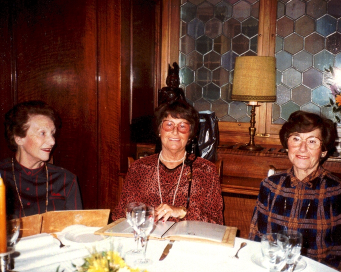 1984 | Zürich, Restaurant «Schiff»: Lunch mit den «Pfister-Zwillingen».