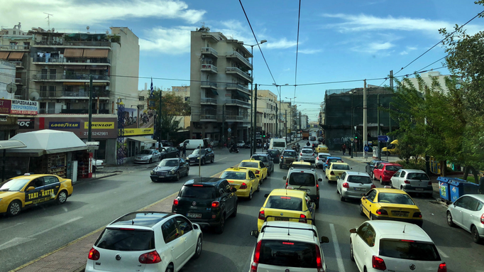 Athen '17 | Hier wurde offensichtlich ein ganzer Hausteil «herausgetrennt».