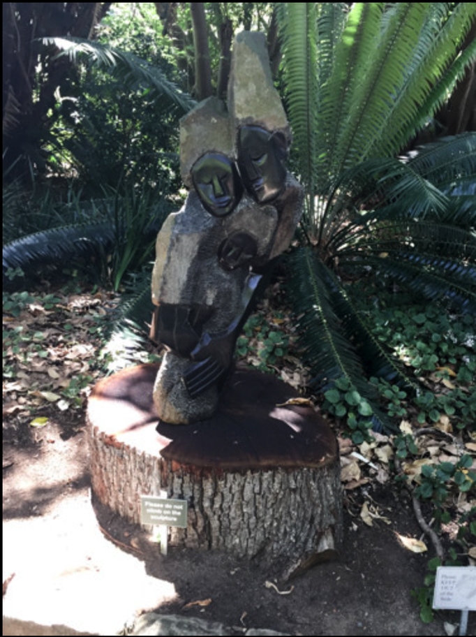 2016 | Kapstadt | Kirstenbosch: National Botanical Garden: Kunst überall im «Garten».