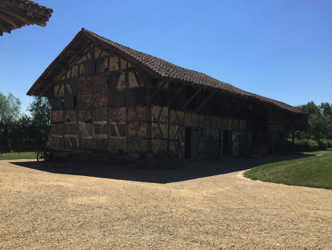 2015 | Fahrradtour «Burgund», Courtes: Bäuerliches Heimatmuseum auf der 5. Etappe von Macon nach Louhans.