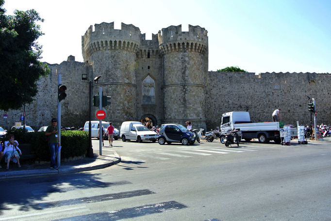 Rhodos '13 | Rhodos-Stadt: «Grossmeisterpalast».