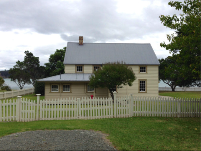 2014 | NZ Nordinsel | «Scotts Landing», Warkworth, Mahurangi: Haus von Captain Scott, der hier um 1877 siedelte und später ein Hotel betrieb.