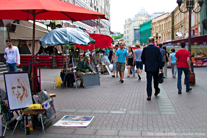 2018 | Moskau, Arbat | Stadtbummel, Stimmungsbild.