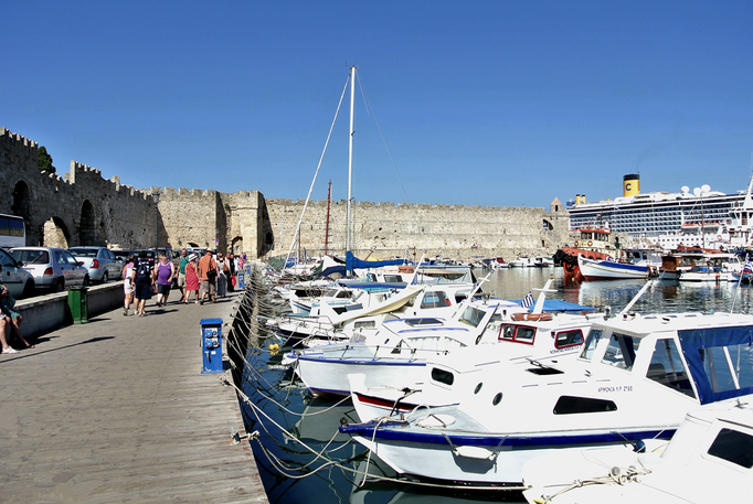 Rhodos '13 | Rhodos-Stadt: «Hafenbummel».