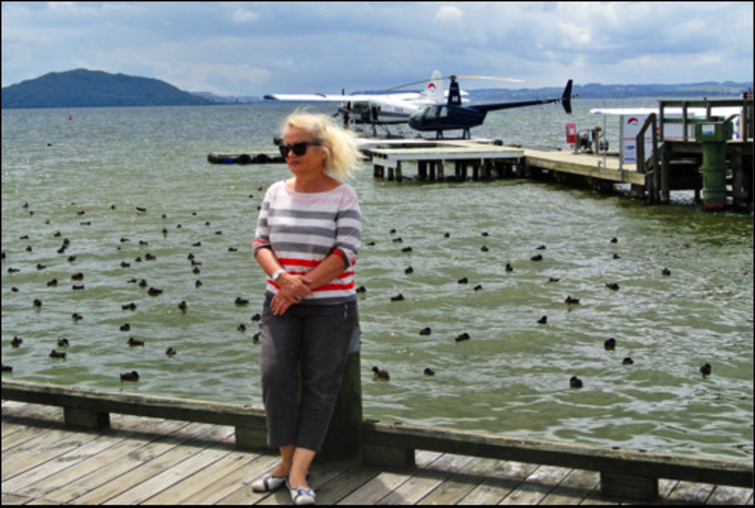 2014 | NZ Nordinsel | «Rotorua», Bay of Plenty: Spaziergang am Lake Rotorua.