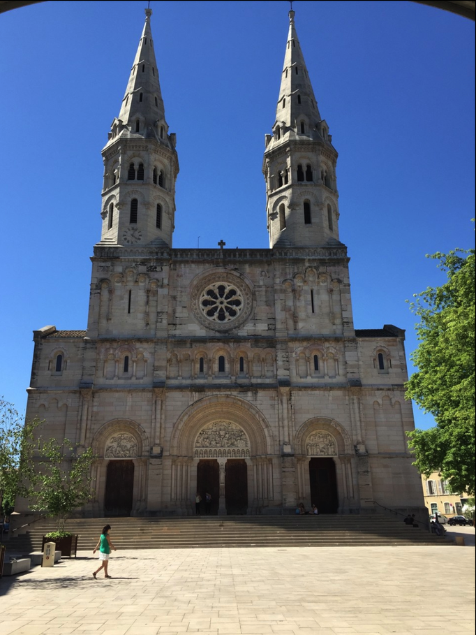 2015 | Fahrradtour «Burgund», Macôn: Kirche «Sankt Peter» (église Saint-Pierre).