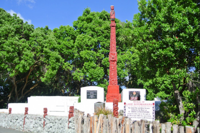 2014 | NZ Nordinsel | «Rotorua», Bay of Plenty: Maori-Dorf «Tamaki». Maori-Friedhof.